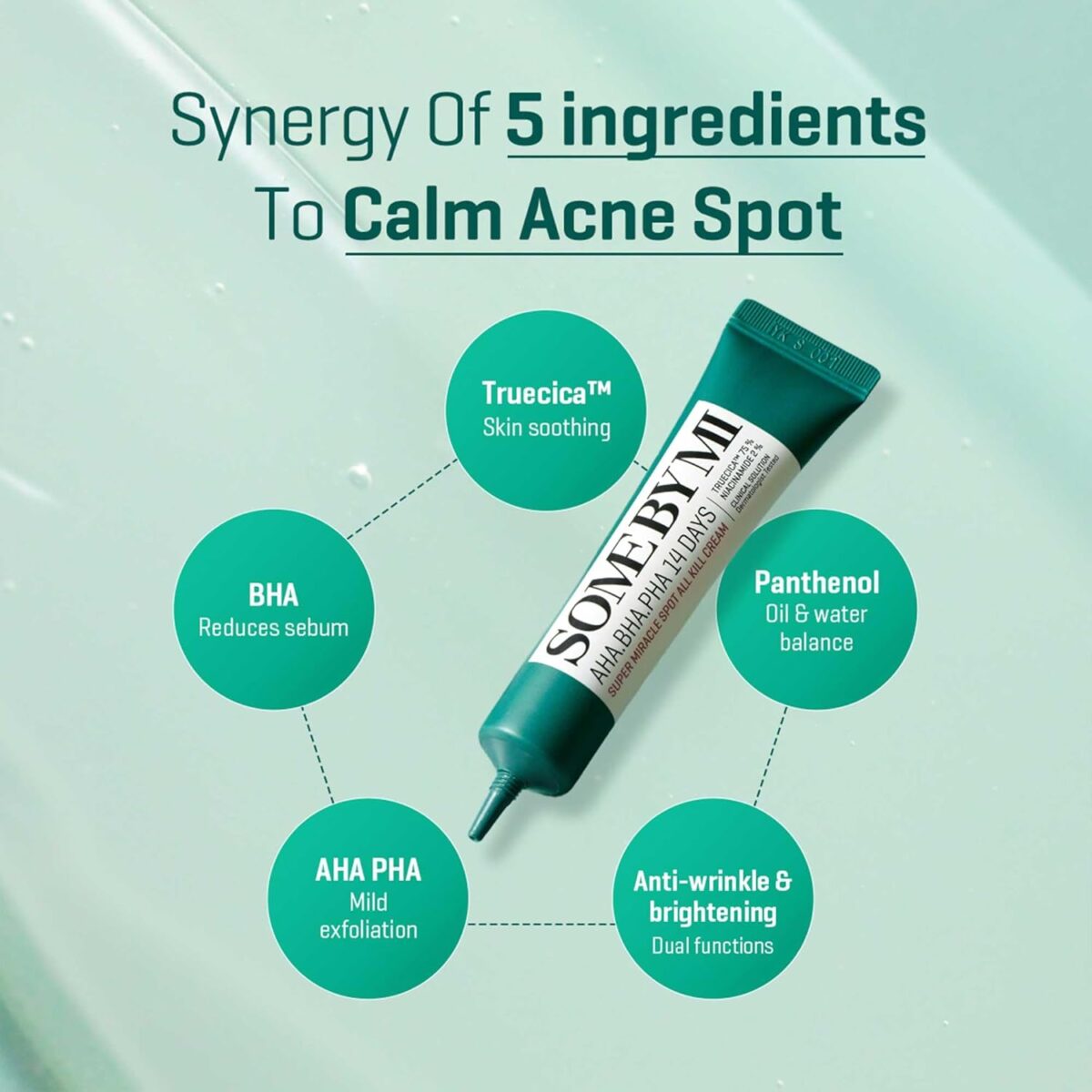 Some By Mi AHA BHA PHA Miracle Spot Cream for Acne Lesions- 30ml - Image 6