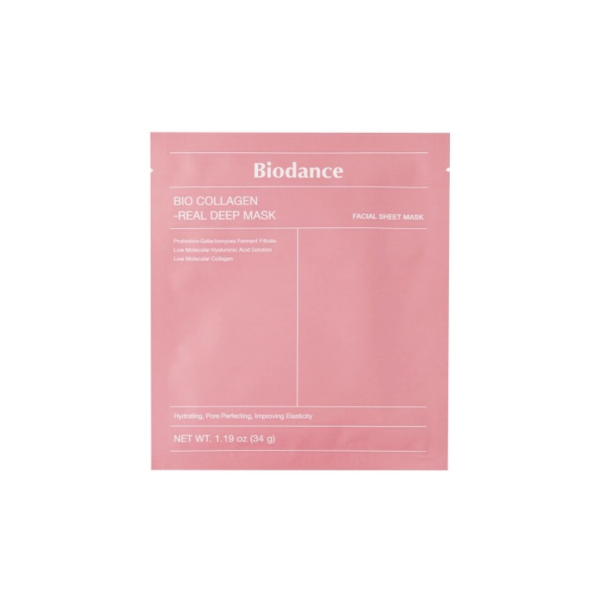 Biodance Bio-Collagen Real Deep Firming Collagen Face Mask -1pc/34g - Image 1