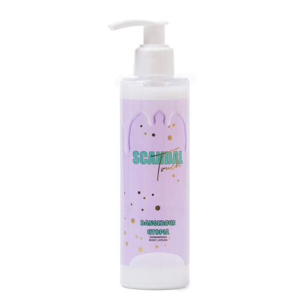 Scandal Body Shimmering lotion indulging "dangerous utopia"