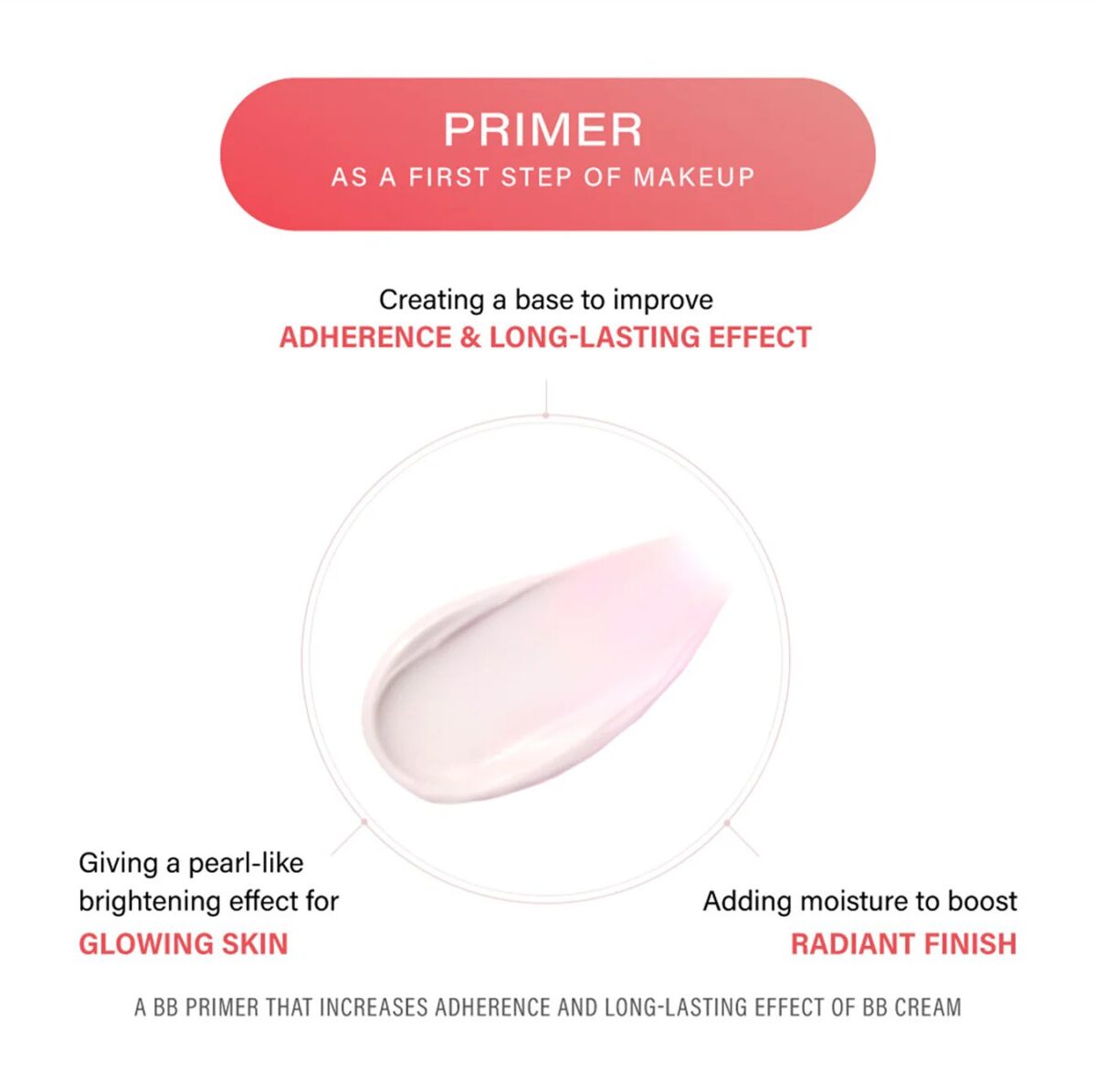 Missha M BB Boomer Pearl Makeup Base - 40ml - Image 4