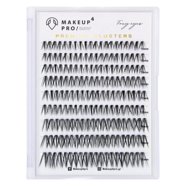 Makeup4pro Premium Cluster Lashes Foxy Mix