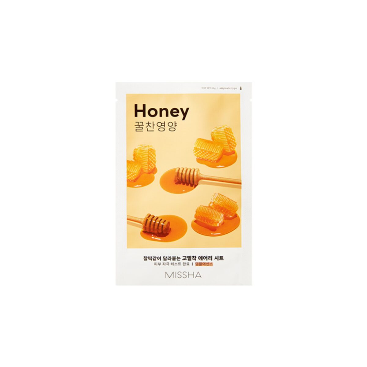 Missha Airy Fit Sheet Mask Honey Regenerative -19g - Image 1