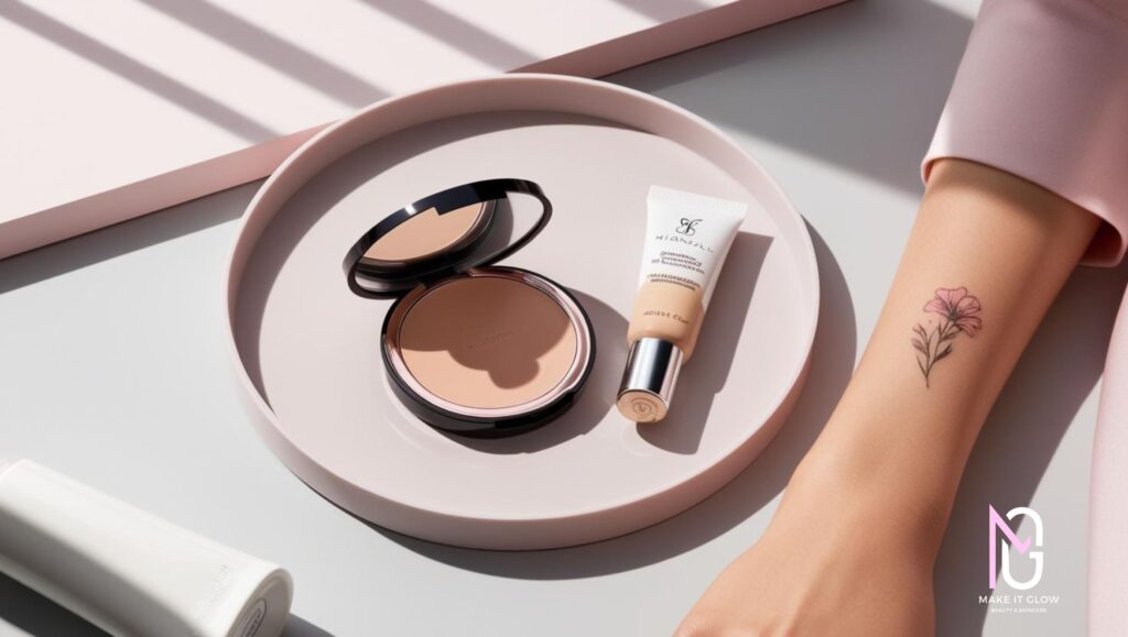 Πως γίνεται η κάλυψη τατουάζ με make up | Προϊόντα που χρειάζεσαι