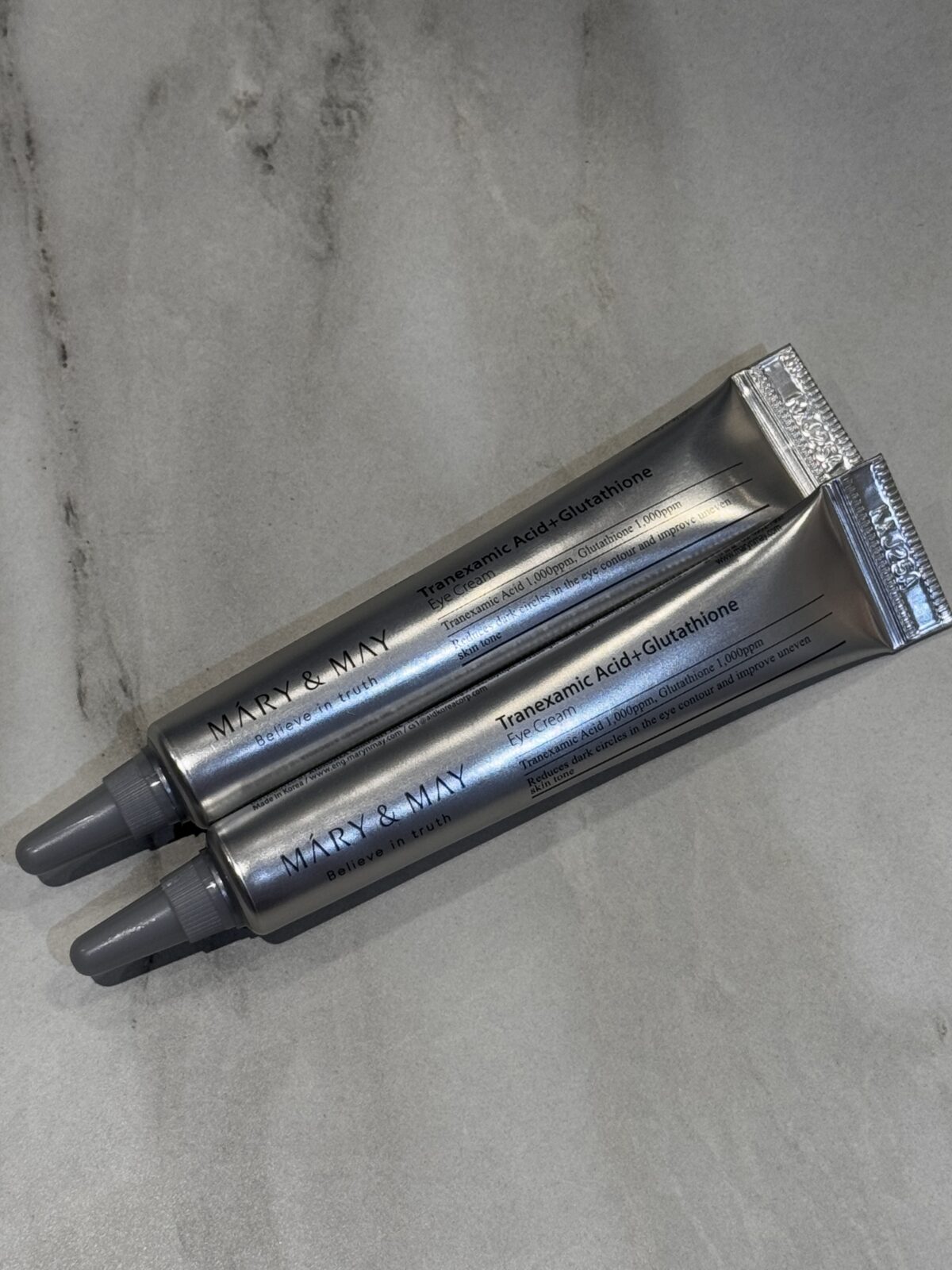 Mary&May  Tranexamic Acid+Glutathione Brightening Eye Cream - 12g - Image 3