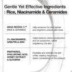 Anua Rice 7 Ceramide Hydrating Barrier Serum - 50ml - Image 8
