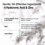Anua 8 Hyaluronic Acid Hydrating Gentle Foaming Cleanser - 150ml - Image 5