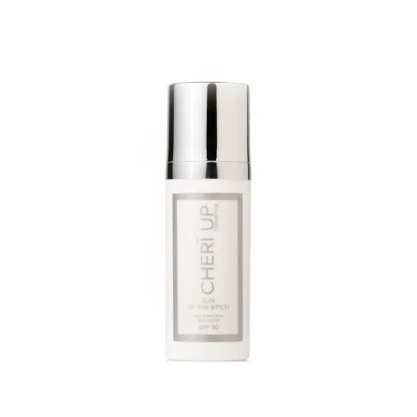 Cheri up sun of the b??ch face sunscreen with color SPF30