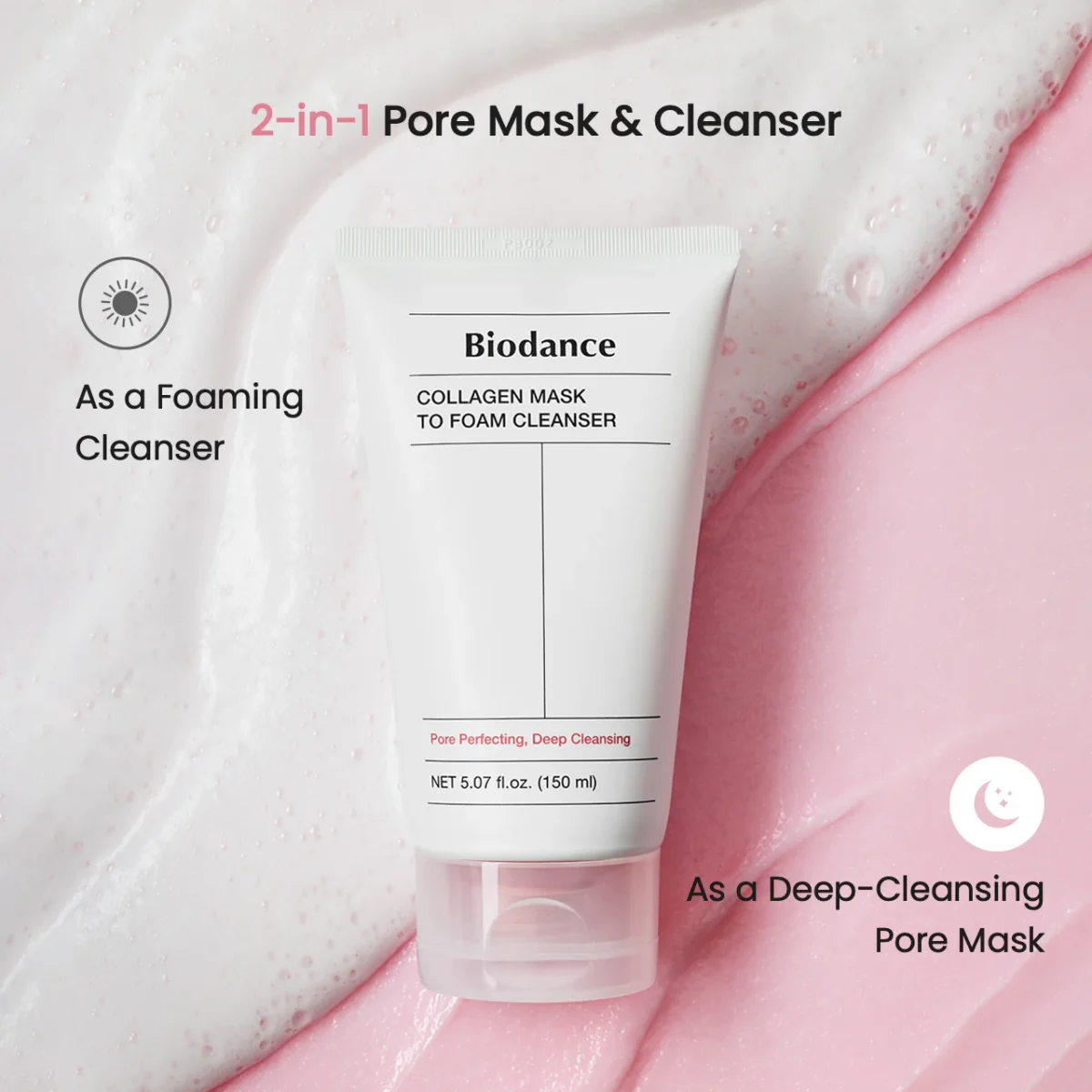 Biodance Collagen Mask To Foam Cleanser - 150ml - Image 4