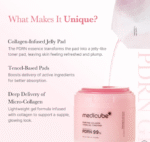 Medicube PDRN Pink Collagen Tonning Gel Toner Pad - 70pcs - Image 3